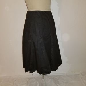 GAP black flared skirt. Sz 8